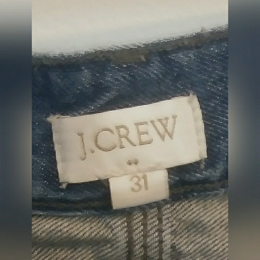 J. Crew Ripped Distressed Boyfriend Jeans - Picture 3 of 3